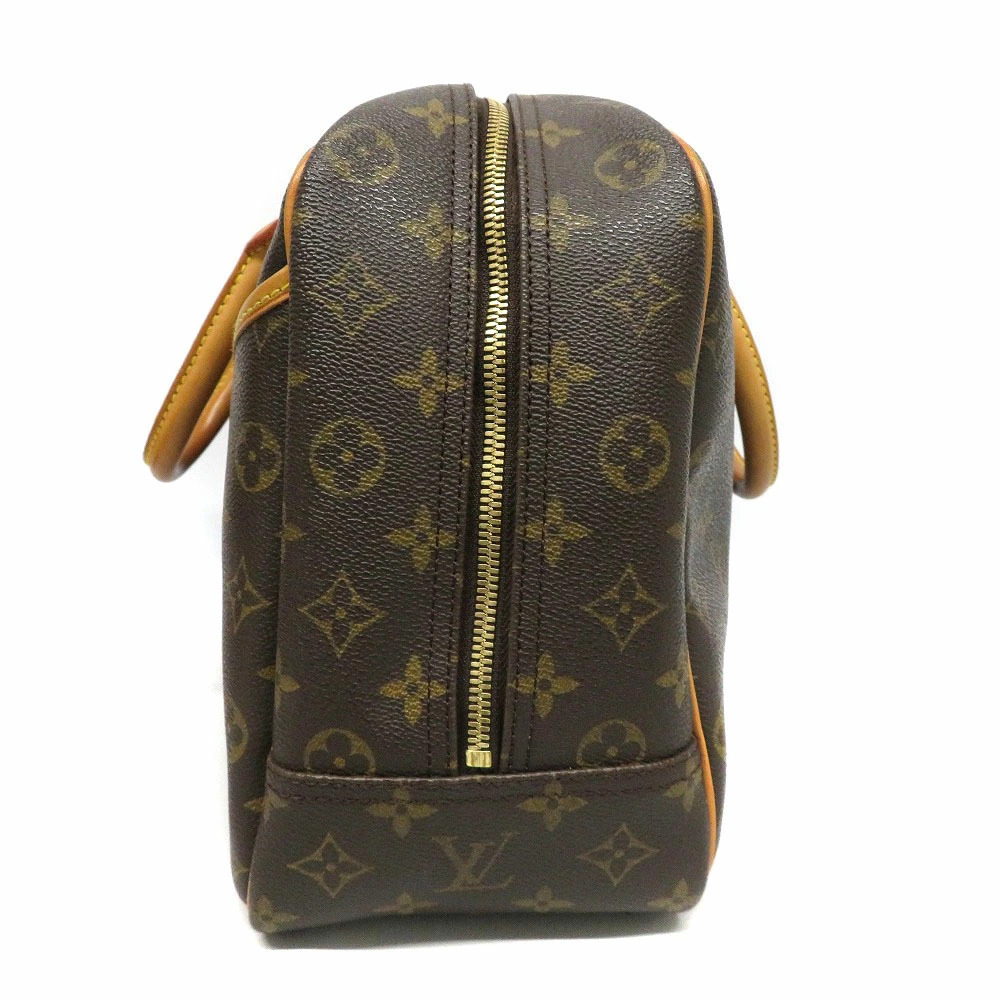 LOUIS VUITTON Deauville Handbag Bowling Vanity Monogram Brown - Picture 4 of 11